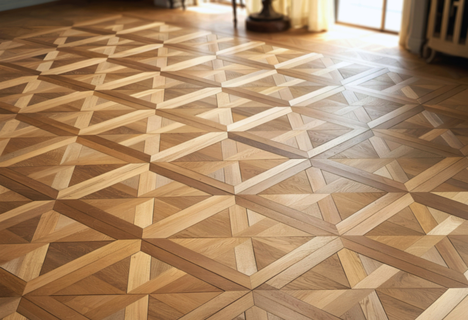 versailes style parquet wooden floor